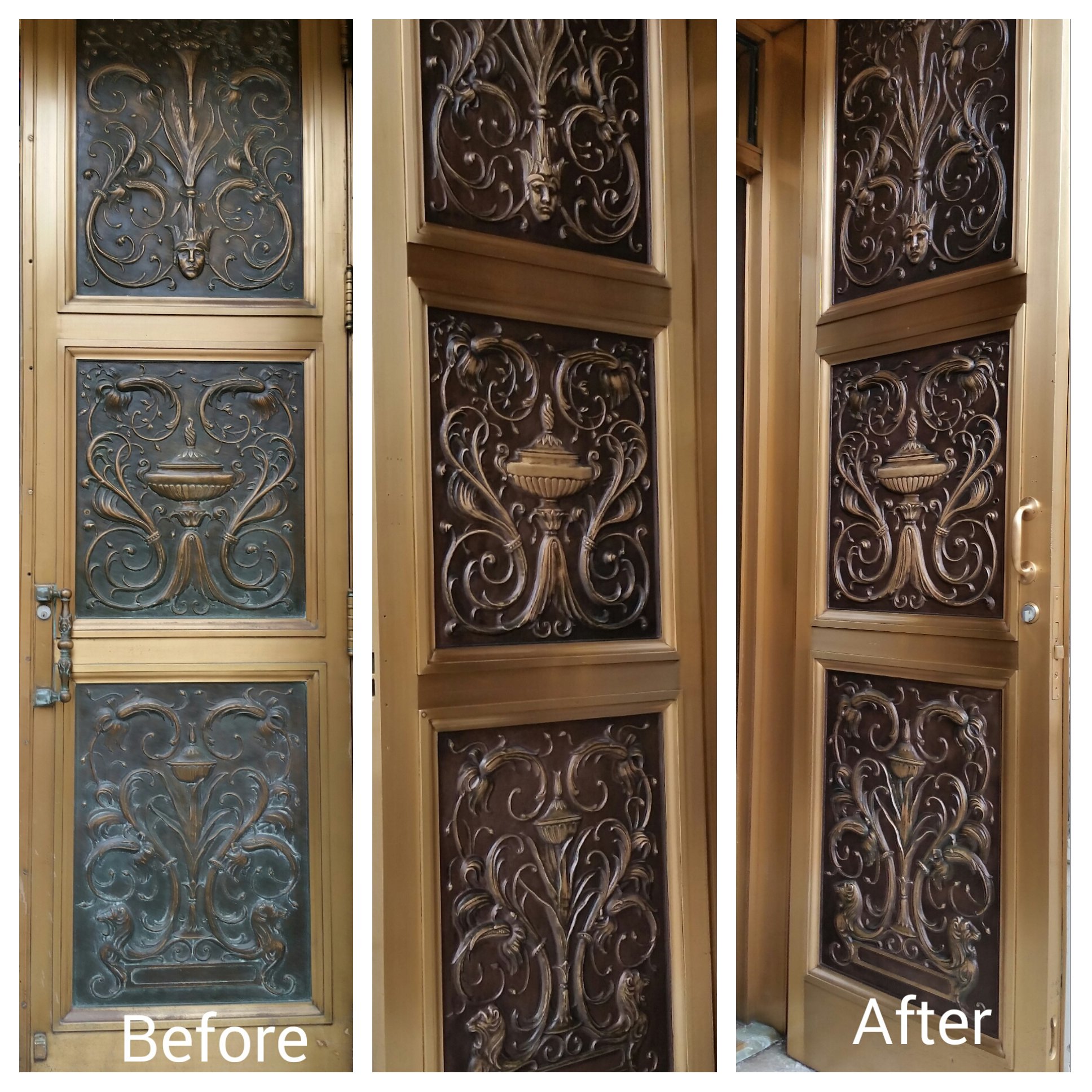 Decorative door panels