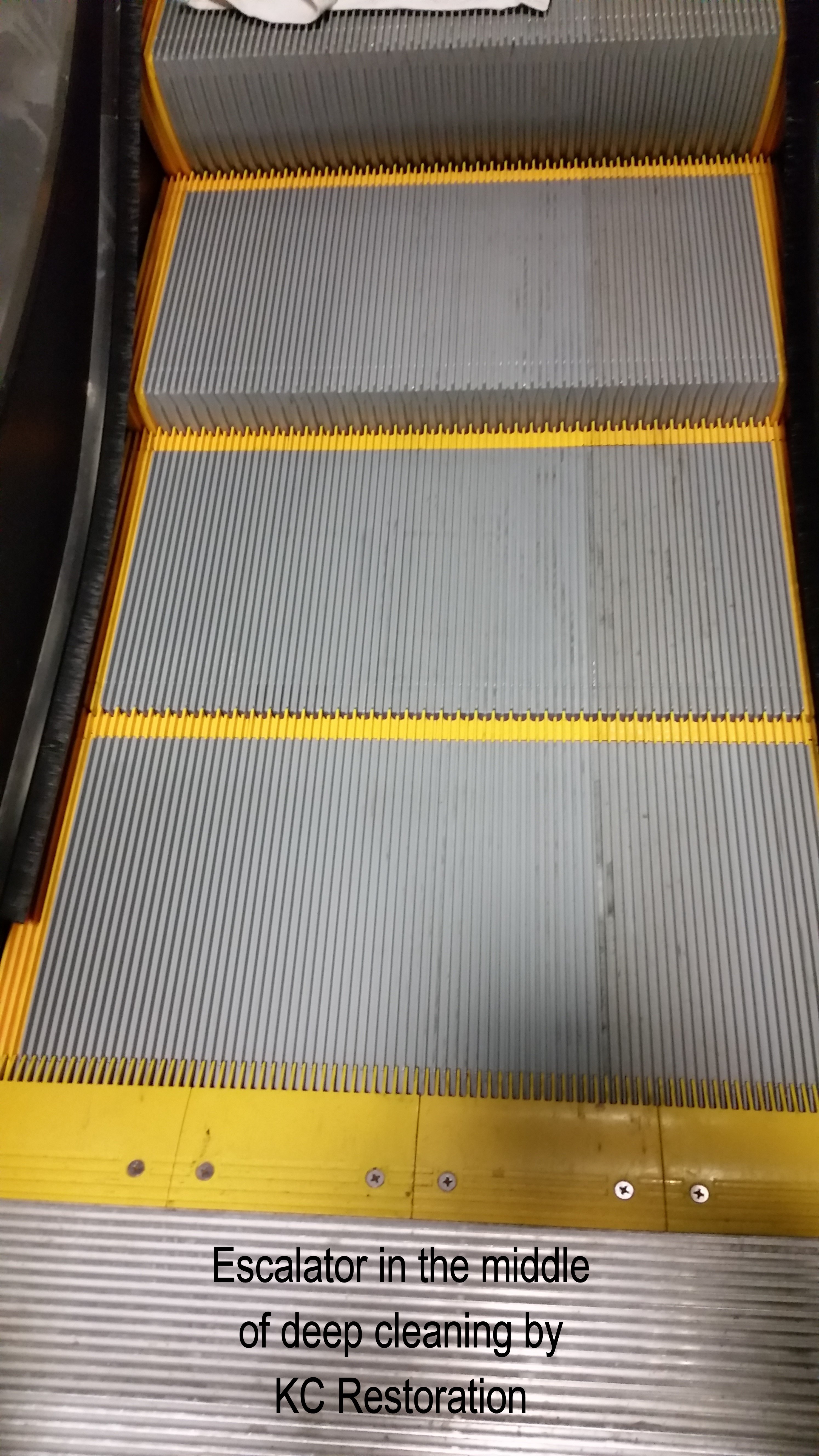 escalator cleaning