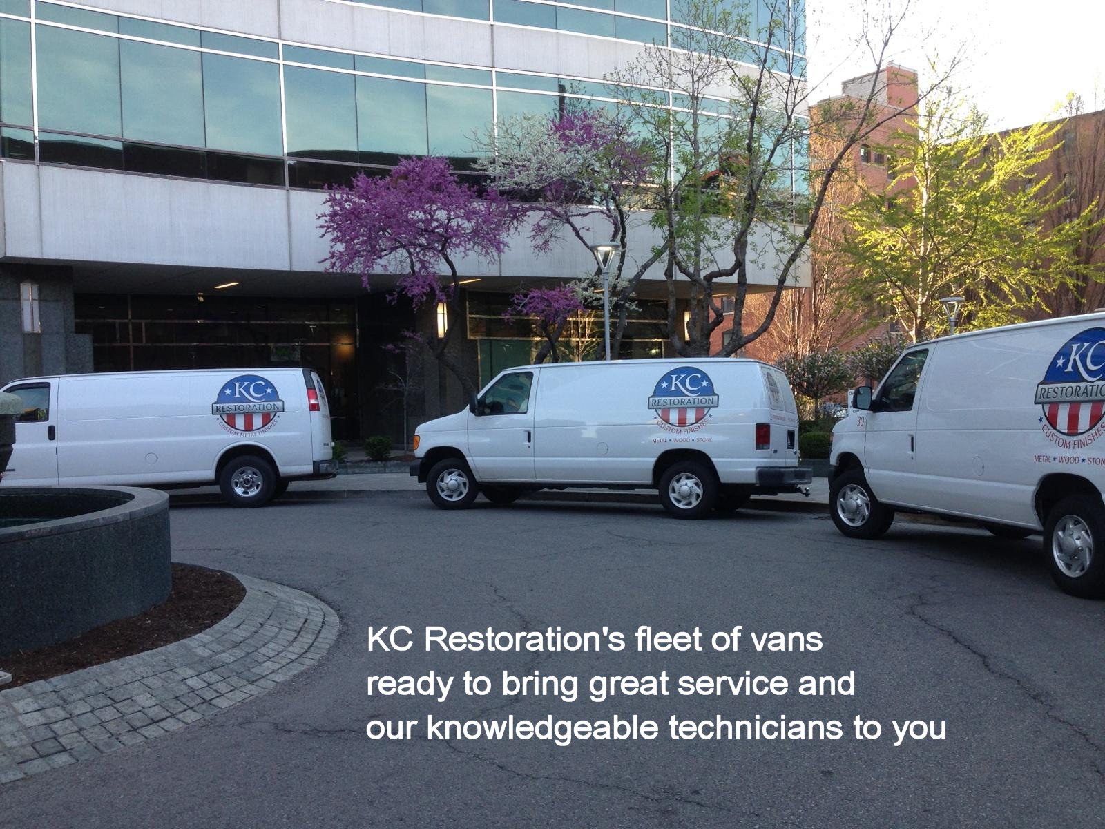 KC Restoration vans