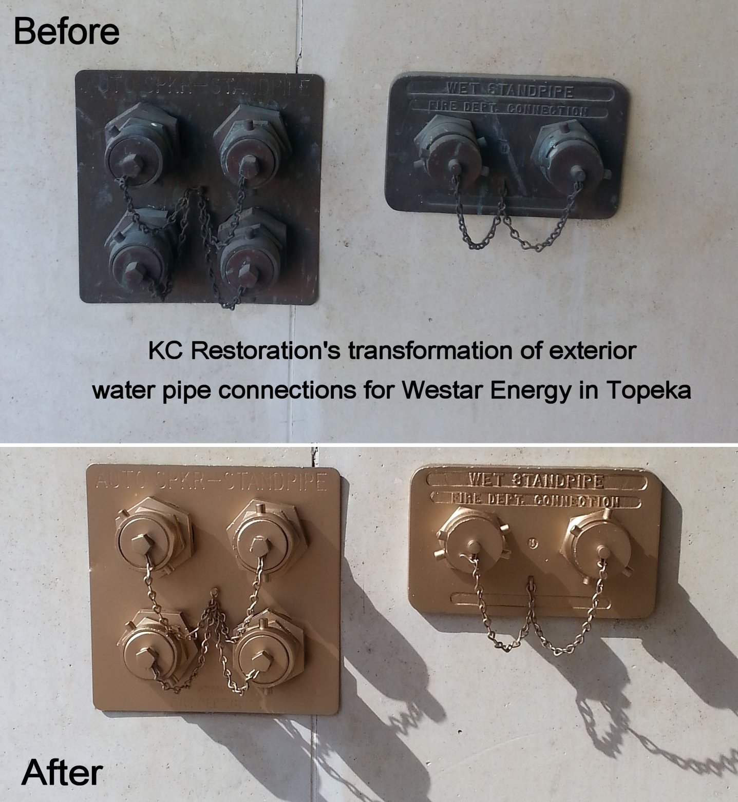 standpipe connections