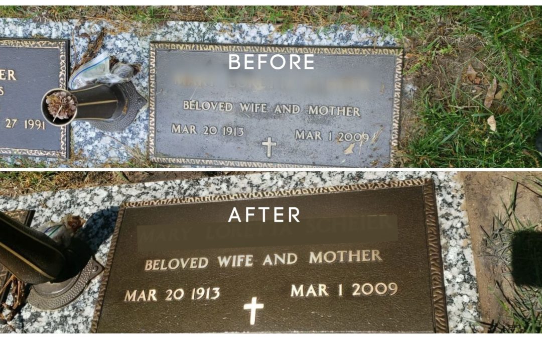 Keeping Cemetery Markers Beautiful
