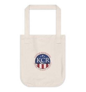 KCR Organic Canvas Tote Bag