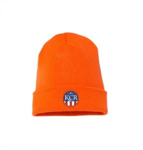 KCR Cuffed Knit Beanie - Orange