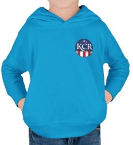 KCR Toddler Hoodie - Turquoise